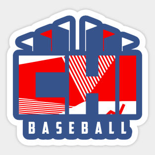 CHI Baseball Ballpark Sticker